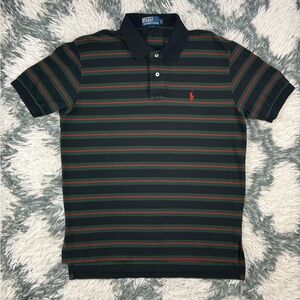 Polo Ralph Lauren Men’s Multi-color Casual Striped Polo Shirt Size Large